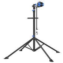 vidaXL Dviračio remonto stovas, mėlynas, 108-188cm, plienas