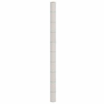 vidaXL Membrana nuo piktžolių, baltos spalvos, 2x50m, PP