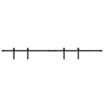vidaXL stumdomų spintelių durų komplektas 183 cm anglinis plienas