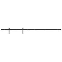 vidaXL stumdomų spintelių durų komplektas 213 cm anglinis plienas