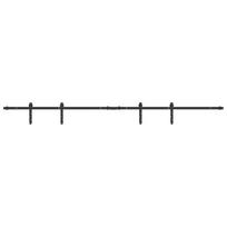vidaXL stumdomų spintelių durų komplektas 213 cm anglinis plienas