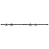vidaXL stumdomų spintelių durų komplektas 183 cm anglinis plienas