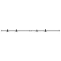 vidaXL stumdomų spintelių durų komplektas 213 cm anglinis plienas