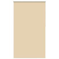 vidaXL Roletas, neperšlampamas, smėlio spalvos, 135x230 cm, audinys, plotis 131,6 cm, poliesteris