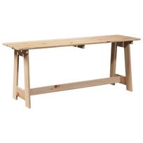 vidaXL Lauko suolas Natūrali 119 x 37 x 47 cm Kietas pušų medis