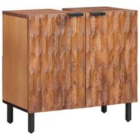 vidaXL Vonios kriauklės spinta Ruda 62 x 33 x 58 cm Kietas mango medis