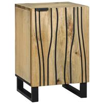 vidaXL Vonios kriauklės spinta Ruda 38 x 33 x 58 cm Apdirbta mediena