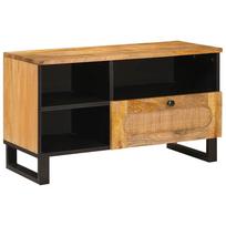 vidaXL Televizoriaus spintelė Ruda 80 x 33 x 46 cm Kietas mango medis