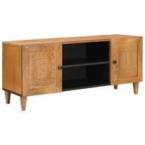 vidaXL TV vienetai Šviesiai rudas 105 x 33 x 46 cm Kietas mango medis