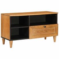 vidaXL Televizoriaus spintelė 80 x 33 x 46 cm Kietas mango medis