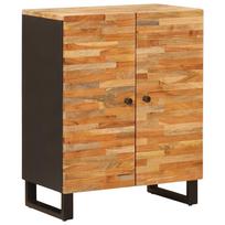 vidaXL Sandėliavimo komodas 60 x 33 x 75 cm Kietas mango medis Ruda