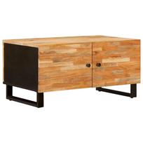 vidaXL Kavos staliukas Ruda 80 x 50 x 40 cm Kietas mango medis