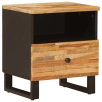 vidaXL Lovos spintelė Ruda 40 x 33 x 46 cm Kietas mango medis
