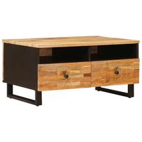 vidaXL Kavos staliukas Ruda 80 x 54 x 40 cm Kietas mango medis