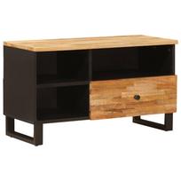 vidaXL Televizoriaus spintelė Ruda 80 x 33 x 46 cm Kietas mango medis