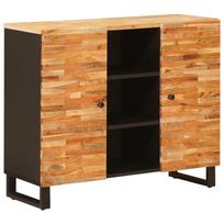 vidaXL Šoninė spintelė Ruda 90 x 33 x 75 cm Kietas mango medis