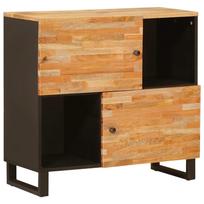 vidaXL Šoninė spintelė Ruda 80 x 33 x 75 cm Kietas mango medis
