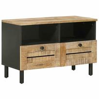 vidaXL Saugojimo spintos Natūrali 70 x 33 x 46 cm Kietas mango medis