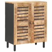 vidaXL Saugojimo spintos 60 x 33 x 75 cm Kietas mango medis Natūrali