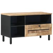 vidaXL Saugojimo spintos Ruda 80 x 33,5 x 46 cm Kietas mango medis