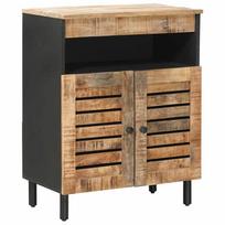 vidaXL Saugojimo spintos Natūrali 60 x 33 x 75 cm Kietas mango medis