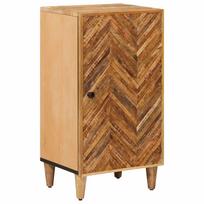 vidaXL Saugojimo spintos Ruda 40 x 33,5 x 75 cm Kietas mango medis