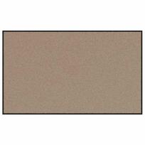 vidaXL Durų kilimėlis Bežinė ir juoda 90 x 150 cm 100% poliamidas