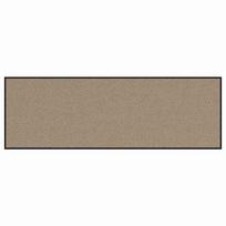 vidaXL Durų kilimėlis Bežinė ir juoda 60 x 180 cm 100% poliamidas