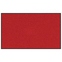 vidaXL Durų kilimėlis Raudona ir Juoda 90 x 150 cm 100% poliamidas