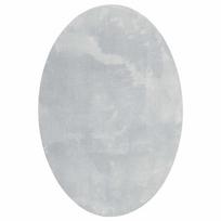 vidaXL Kilimas HUARTE Pilka 160 x 230 cm 100% poliesteris