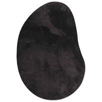 vidaXL Kilimas HUARTE Juoda 80 x 150 cm Poliesteris