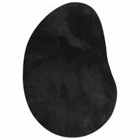 vidaXL Kilimas HUARTE Juoda 160 x 230 cm Poliesteris