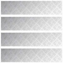 vidaXL Laiptų danga 4 vnt. 90 x 20 cm Sidabro Aliuminis Stačiakampio