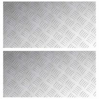 vidaXL Laiptų danga 2 vnt. 60 x 30 cm Sidabro Aliuminis Stačiakampio