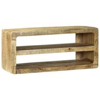 vidaXL Televizoriaus spintelė 80 x 32 x 36 cm Mango medienos masyvas
