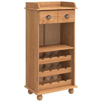 vidaXL Vyno spinta ASKIM Medaus vaškas 57 x 37 x 114 cm