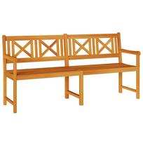 vidaXL Lauko suolas 180 x 56 x 90 cm Kietos akacijos mediena Natūrali