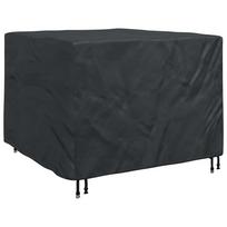 vidaXL Baldų uždangalas Juoda 125 x 125 x 74 cm 210D Oxford audinys