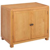 vidaXL Spintelė su stalčiais Ruda 78 x 50 x 70 cm Kietas ąžuolo medis