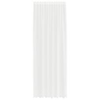 vidaXL Nėrinių Užuolaida Balta 280 x 150 cm Poliesteris