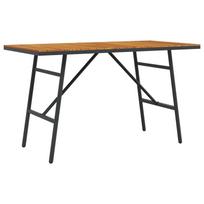 vidaXL Valgomojo stalas Ruda 110 x 55 x 61,5 cm