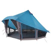 vidaXL Tipi palapinė su stogu Mėlyna 508 x 470 x 300 cm tafta