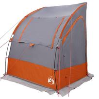 vidaXL Bagažinės palapinė Pilka ir oranžinė 194 x 180 x 210 cm tafta
