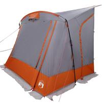 vidaXL Bagažinės palapinė Pilka ir oranžinė 285 x 255 x 245 cm tafta