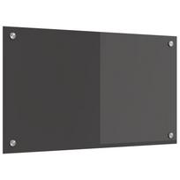vidaXL Virtuvės atbraila Tamsiai pilka 70 x 40 cm grūdintas stiklas
