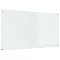 vidaXL Virtuvės atbraila Skaidrus 110 x 60 cm grūdintas stiklas