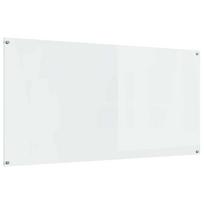 vidaXL Virtuvės atbraila Skaidrus 120 x 60 cm grūdintas stiklas