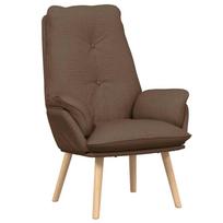vidaXL krėslas Ruda 69 x 74 x 93 cm Poliesteris ir fanera