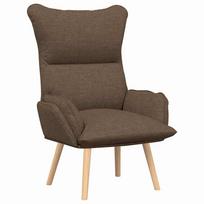 vidaXL krėslas Ruda 69 x 74 x 93 cm Audinys ir Fanera