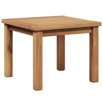 vidaXL Kavos staliukas Ruda 45 x 45 x 36 cm Kieto teka medžio